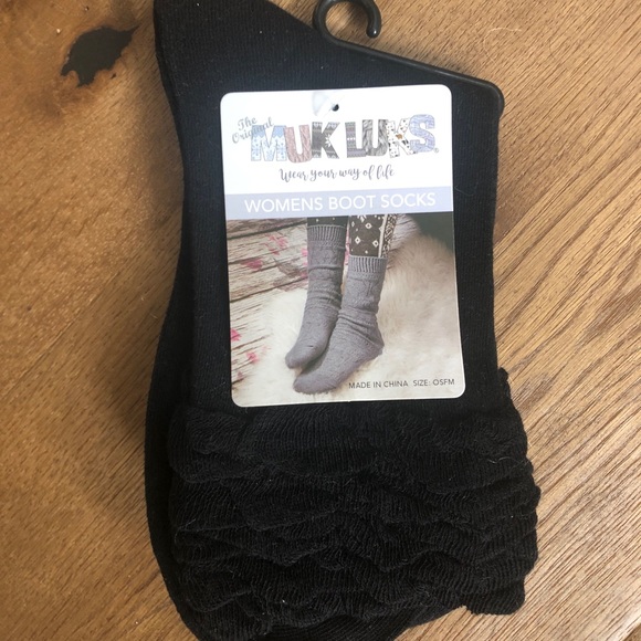 Boot Socks with Ruffles - Picture 2 of 5